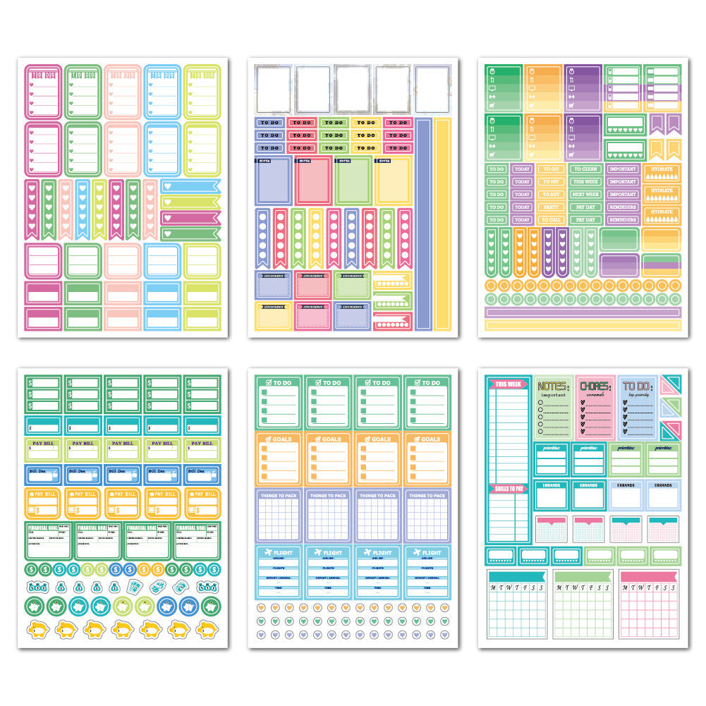 Planner Stickers Set Seasonal Monthly CJ Drophshipping