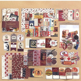 88 Vintage Background Stickers CJ Drophshipping