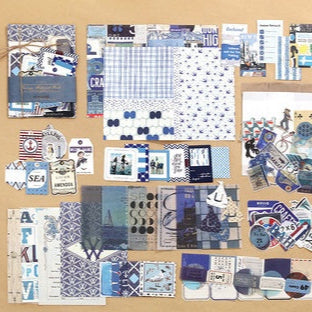 88 Vintage Background Stickers CJ Drophshipping