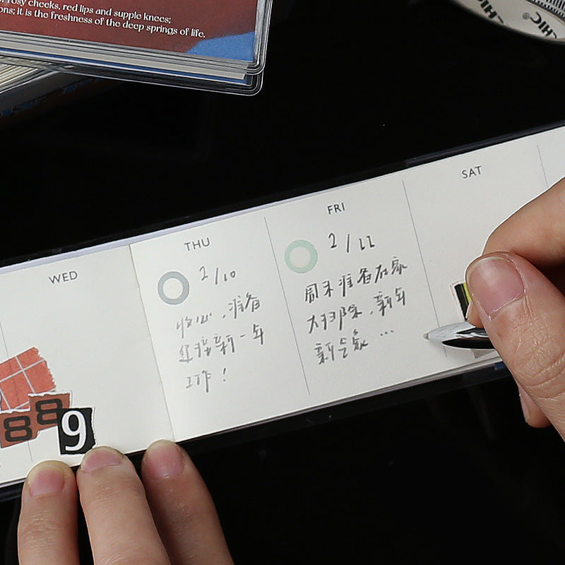 Ferrule Planner Weekly Schedule CJ Drophshipping
