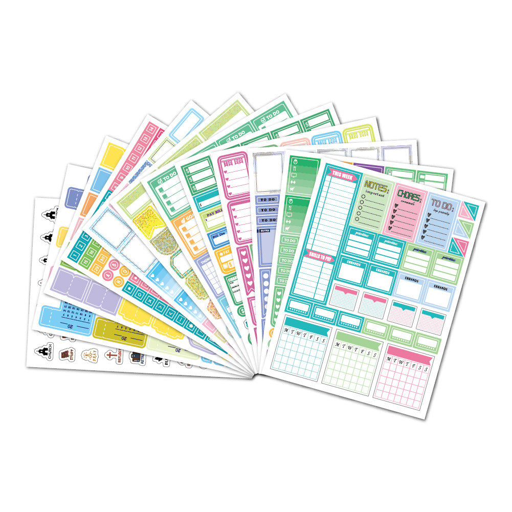Seasonal Planner Stickers Set