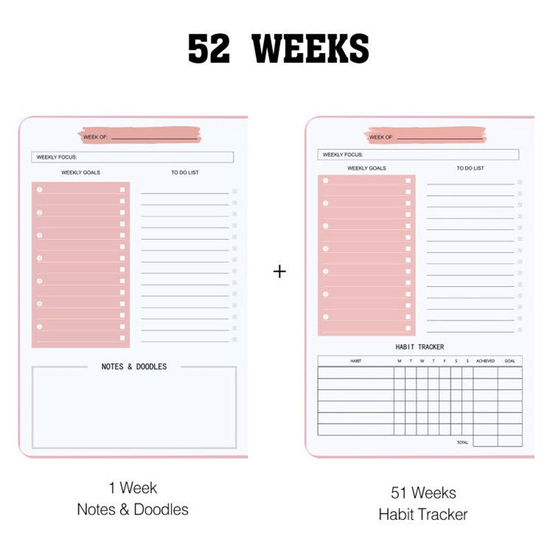 Non-Dated Agenda Notebook: Your Ultimate Planning Companion ShopAnthonyDoty