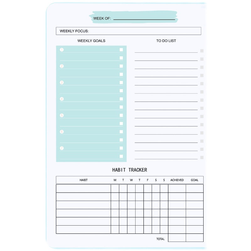 Non-Dated Agenda Notebook: Your Ultimate Planning Companion ShopAnthonyDoty