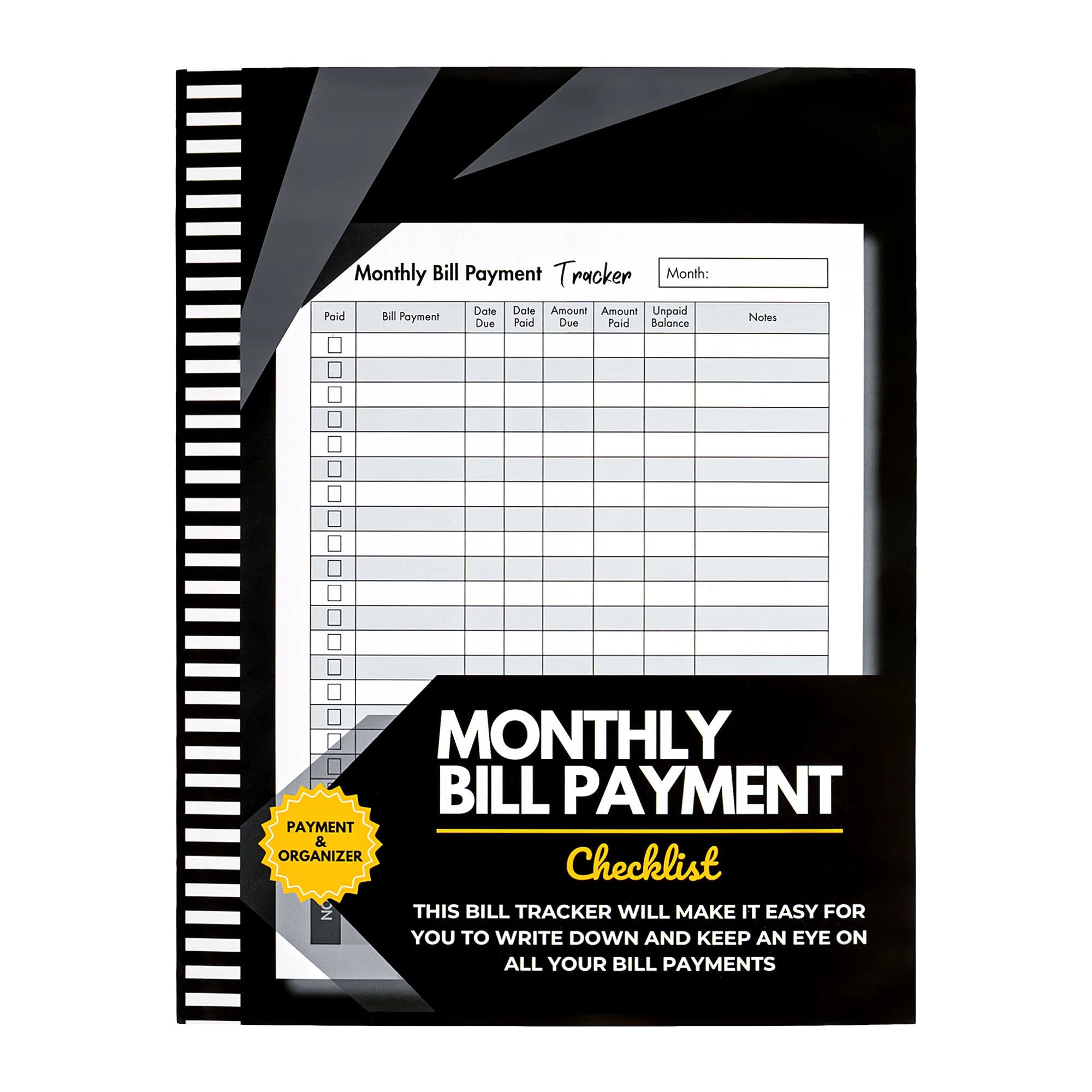 Expense Organizer Financial Tracker ShopAnthonyDoty