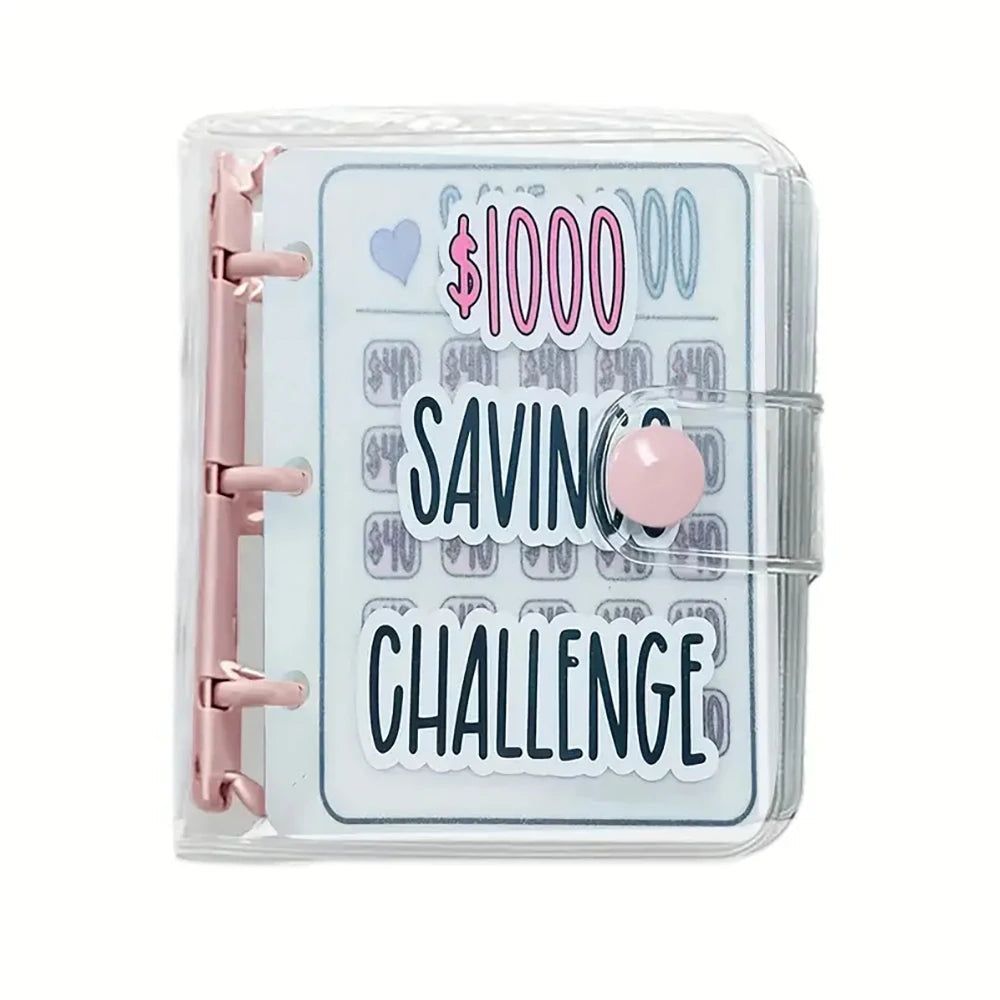 Savings Challenge Binder – A6 Budget Book with Envelopes & Cash Accessories for Money Goals - ShopAnthonyDoty