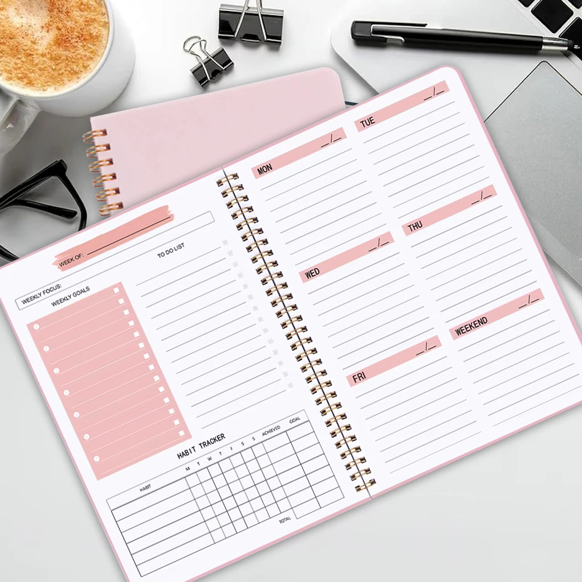 Weekly Planner Notebook ShopAnthonyDoty