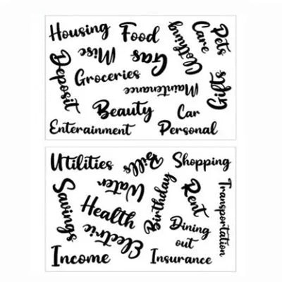 A6 Marble Budget Binder – PU Leather Money Organizer with Envelopes & Card Slots ShopAnthonyDoty