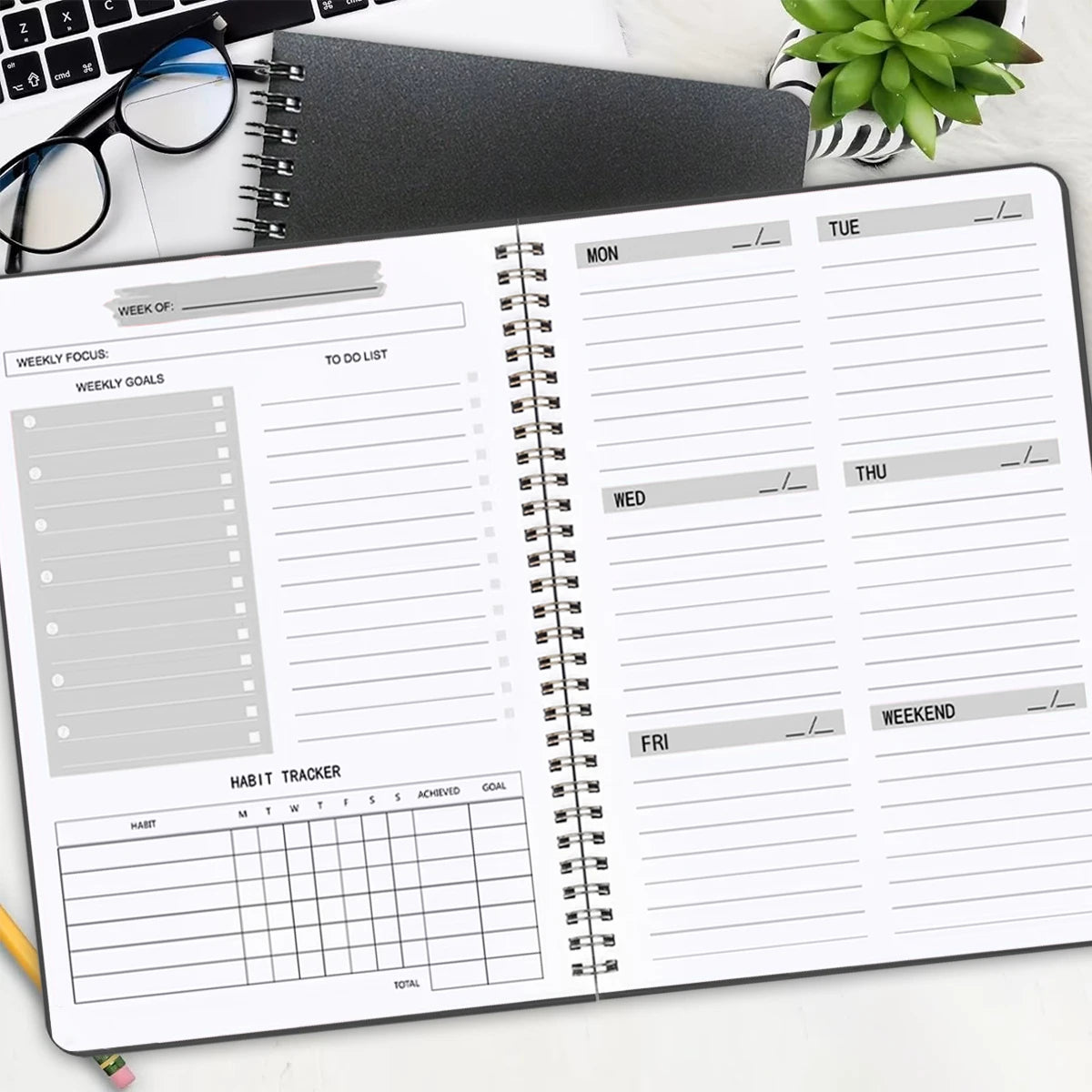 Weekly Planner Notebook