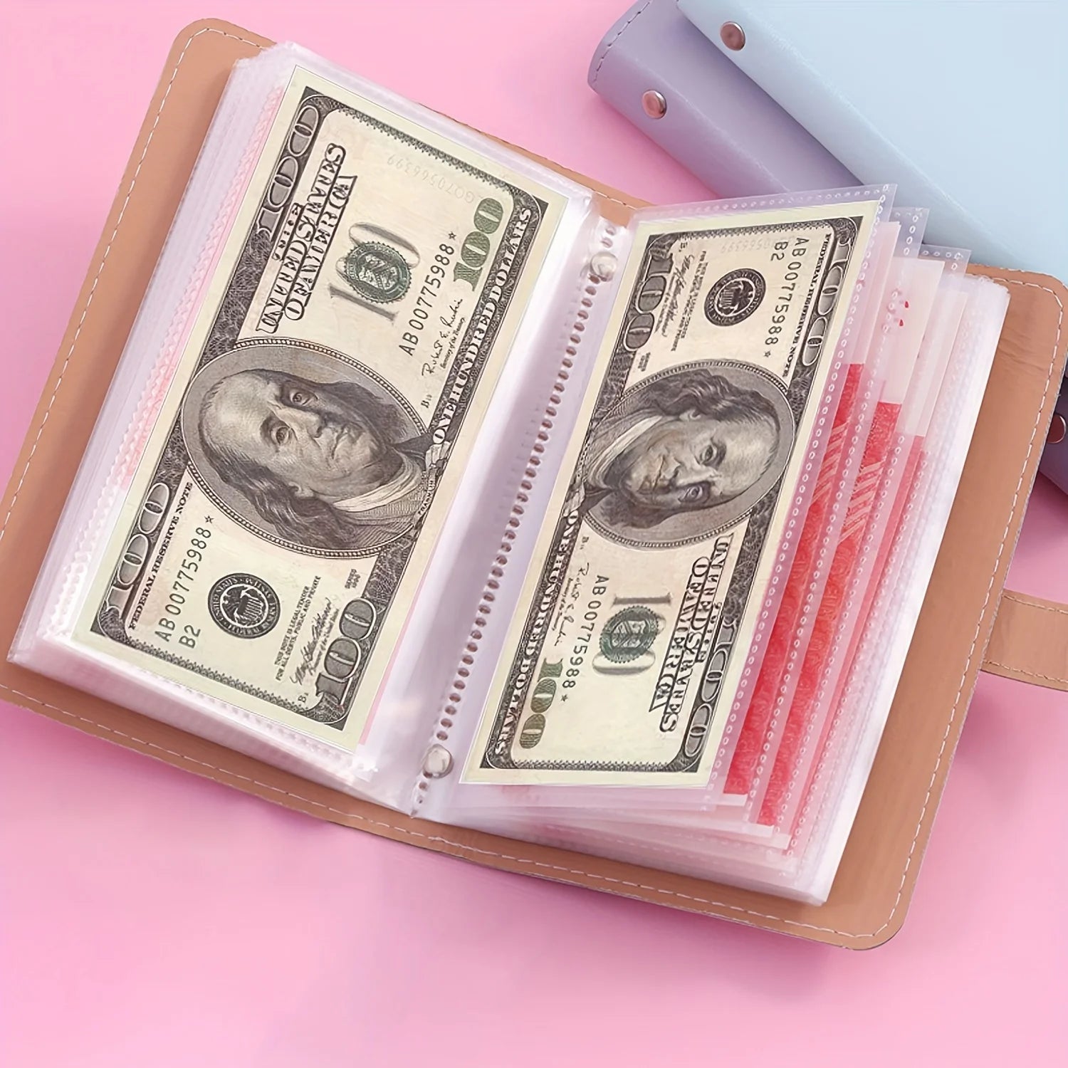 Banknote Storage PU Book ShopAnthonyDoty