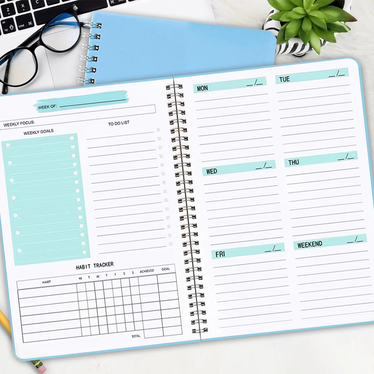 Weekly Planner Notebook ShopAnthonyDoty