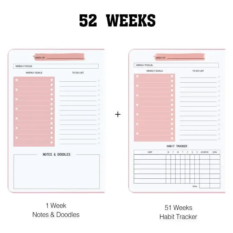 Weekly Planner Notebook