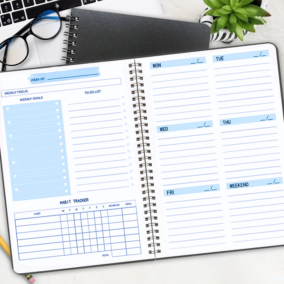 Weekly Planner Notebook ShopAnthonyDoty