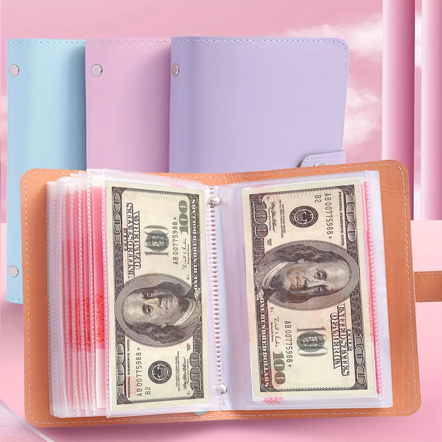 Banknote Storage PU Book ShopAnthonyDoty
