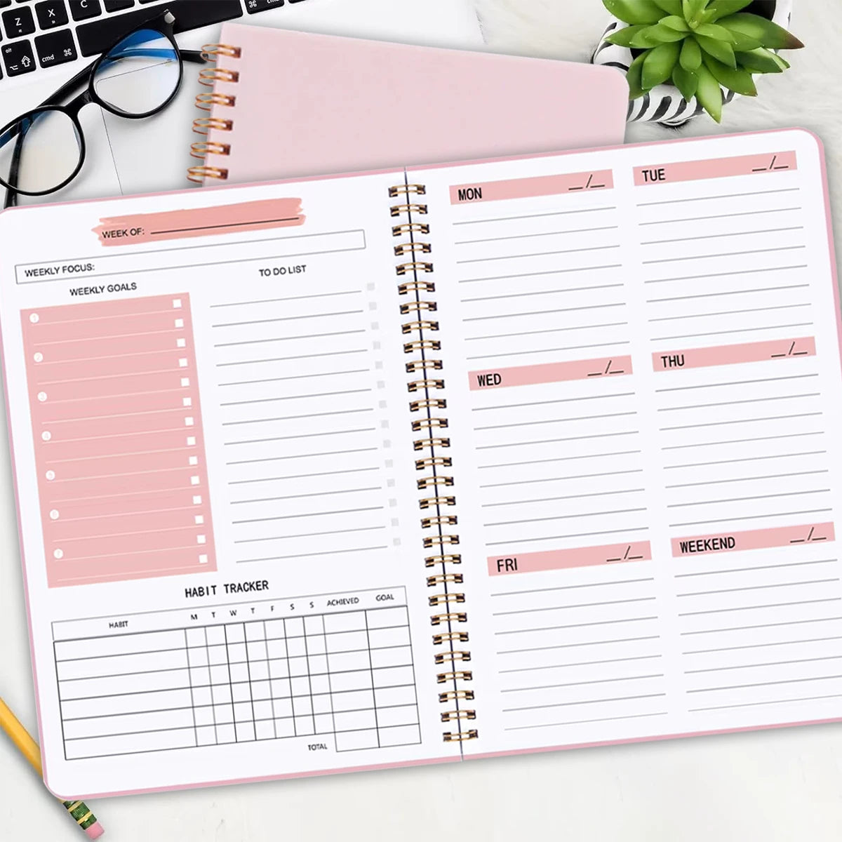 Weekly Planner Notebook