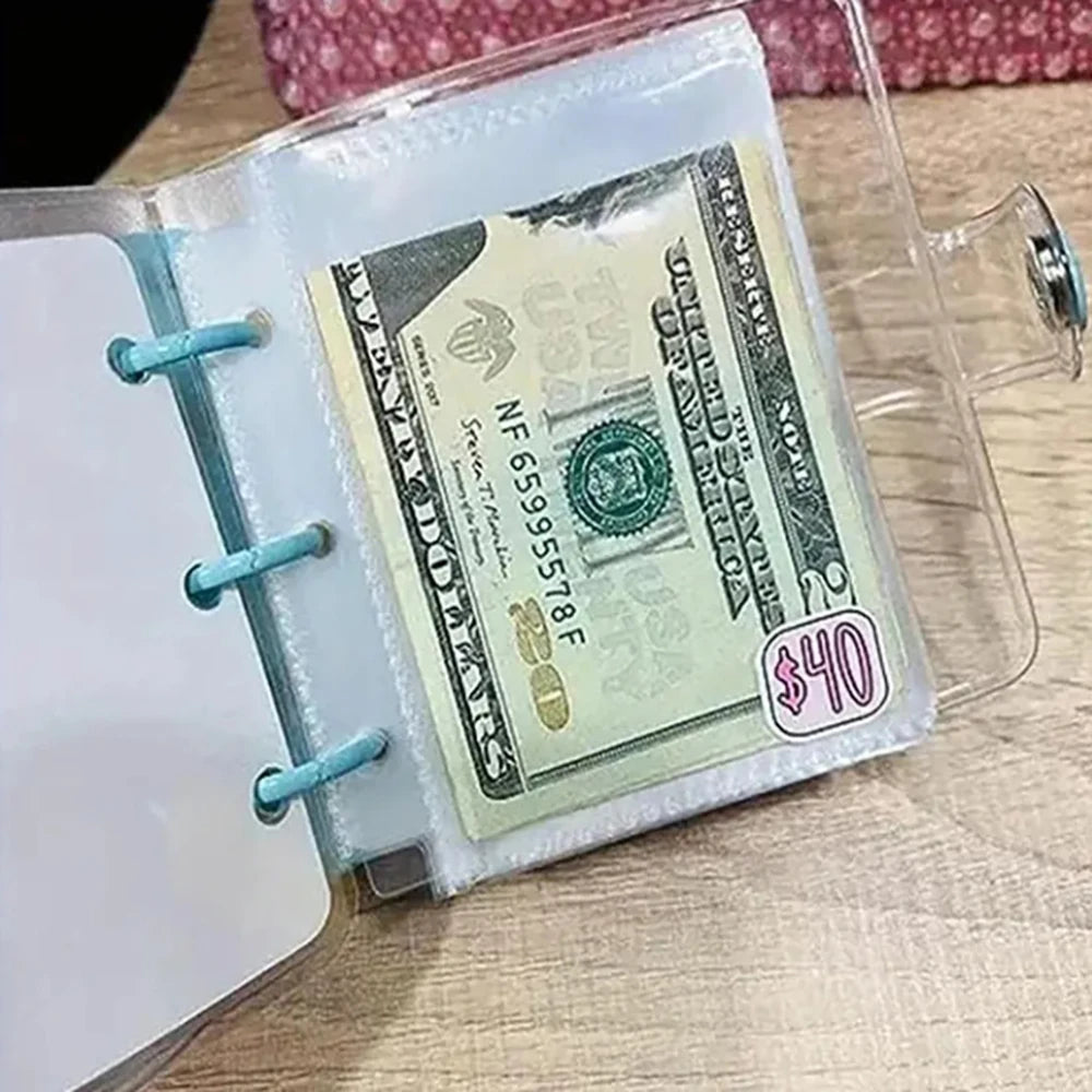 Savings Challenge Binder – A6 Budget Book with Envelopes & Cash Accessories for Money Goals - ShopAnthonyDoty