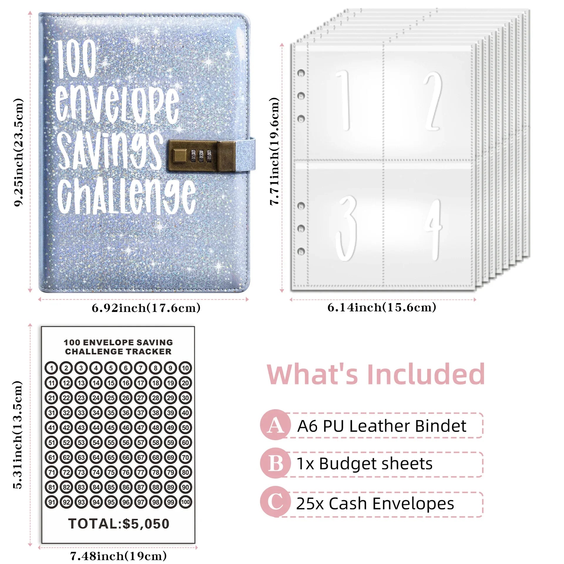 Password Lock Budget Organizer ShopAnthonyDoty