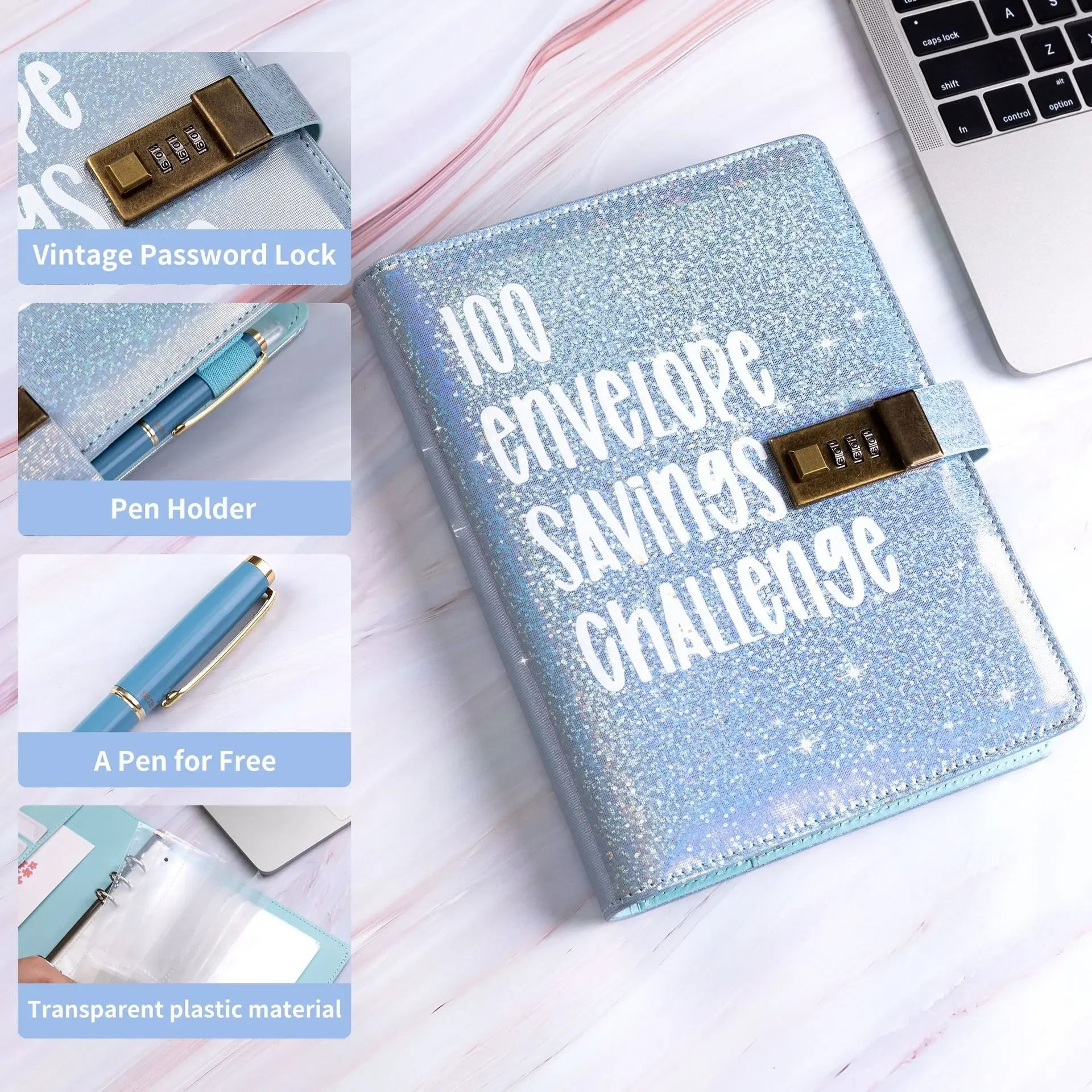 Password Lock Budget Organizer ShopAnthonyDoty