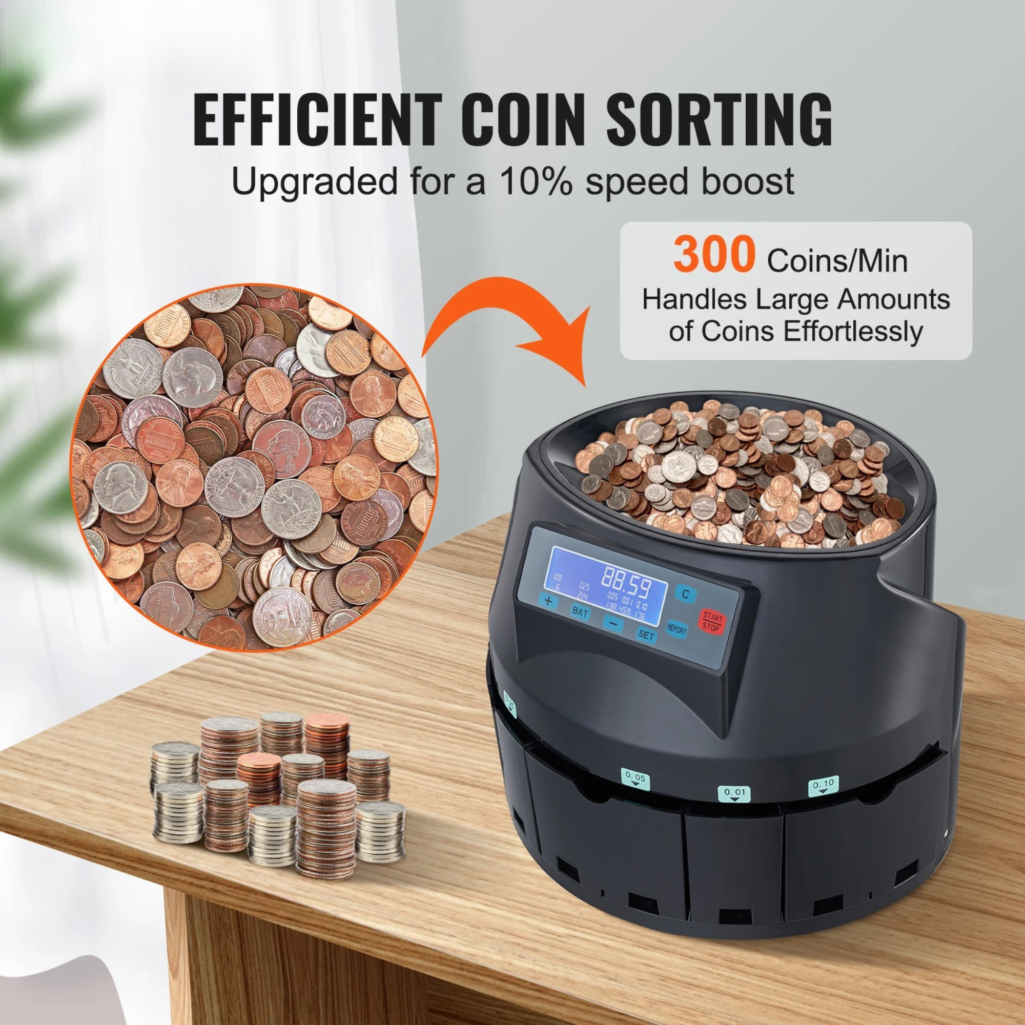 Automatic Coin Sorter Machine ShopAnthonyDoty