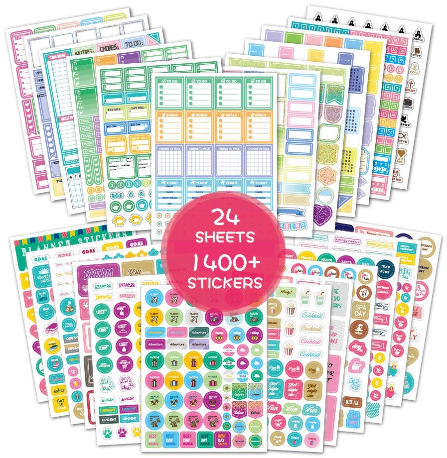Seasonal Planner Stickers Set