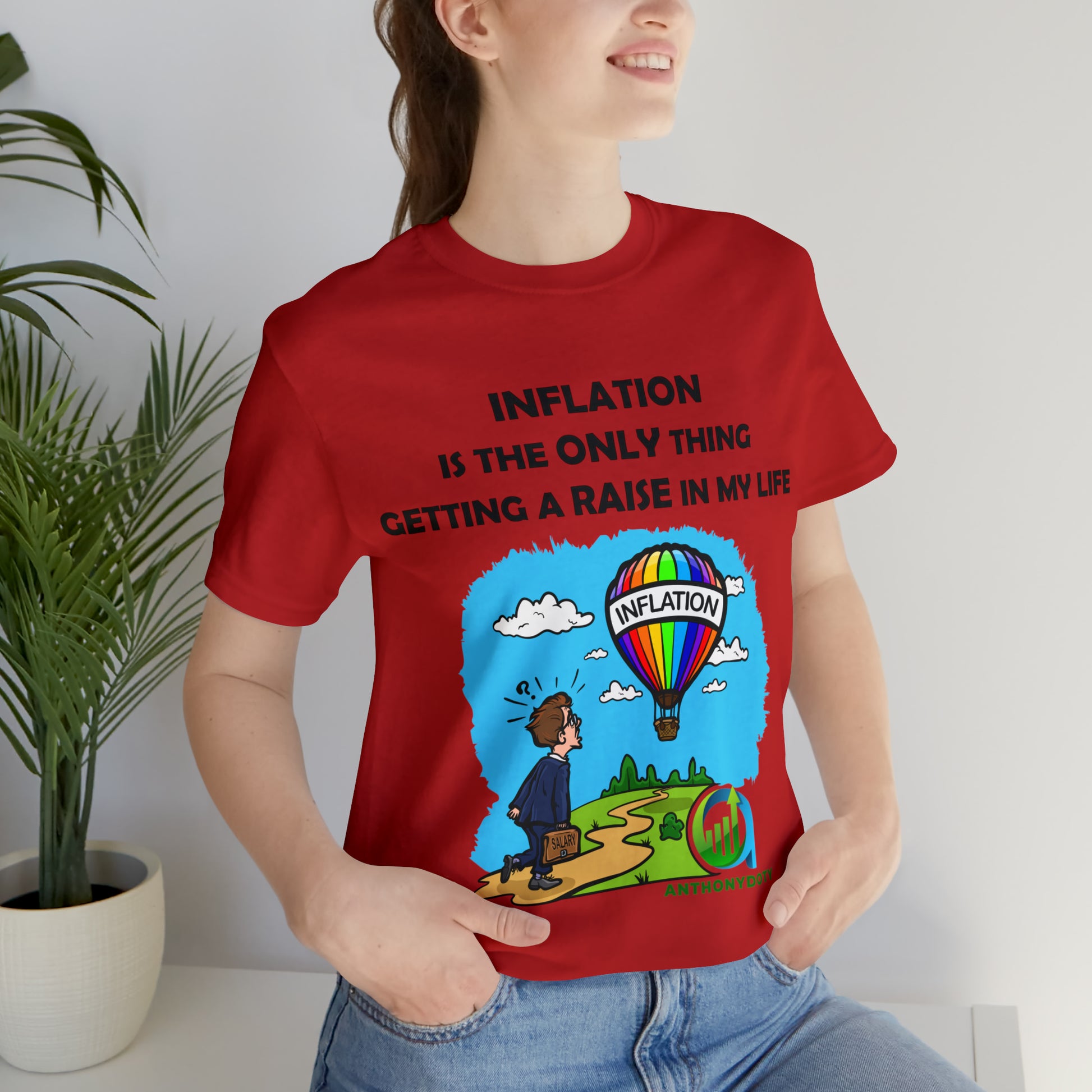 Inflation Raise Humor Tee