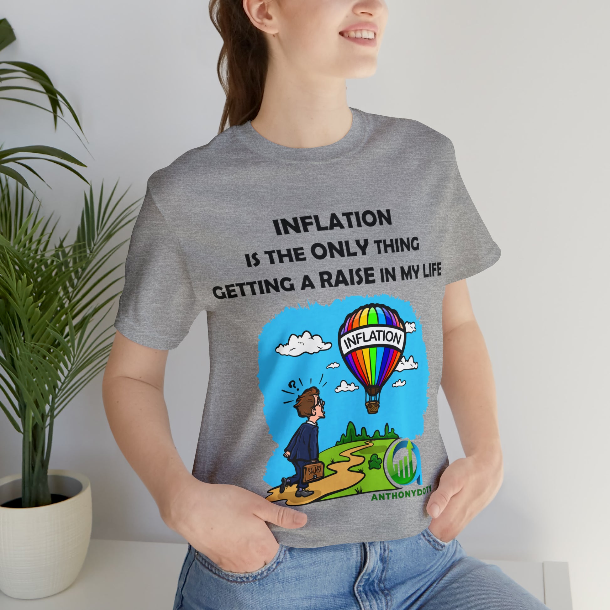 Inflation Raise Humor Tee