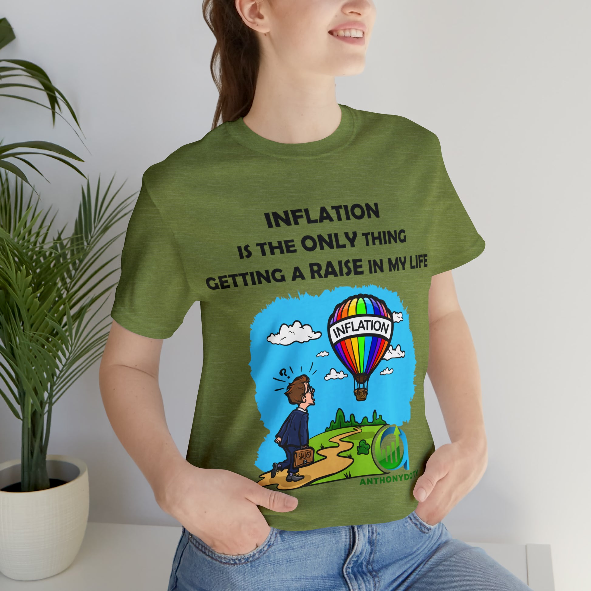 Inflation Raise Humor Tee