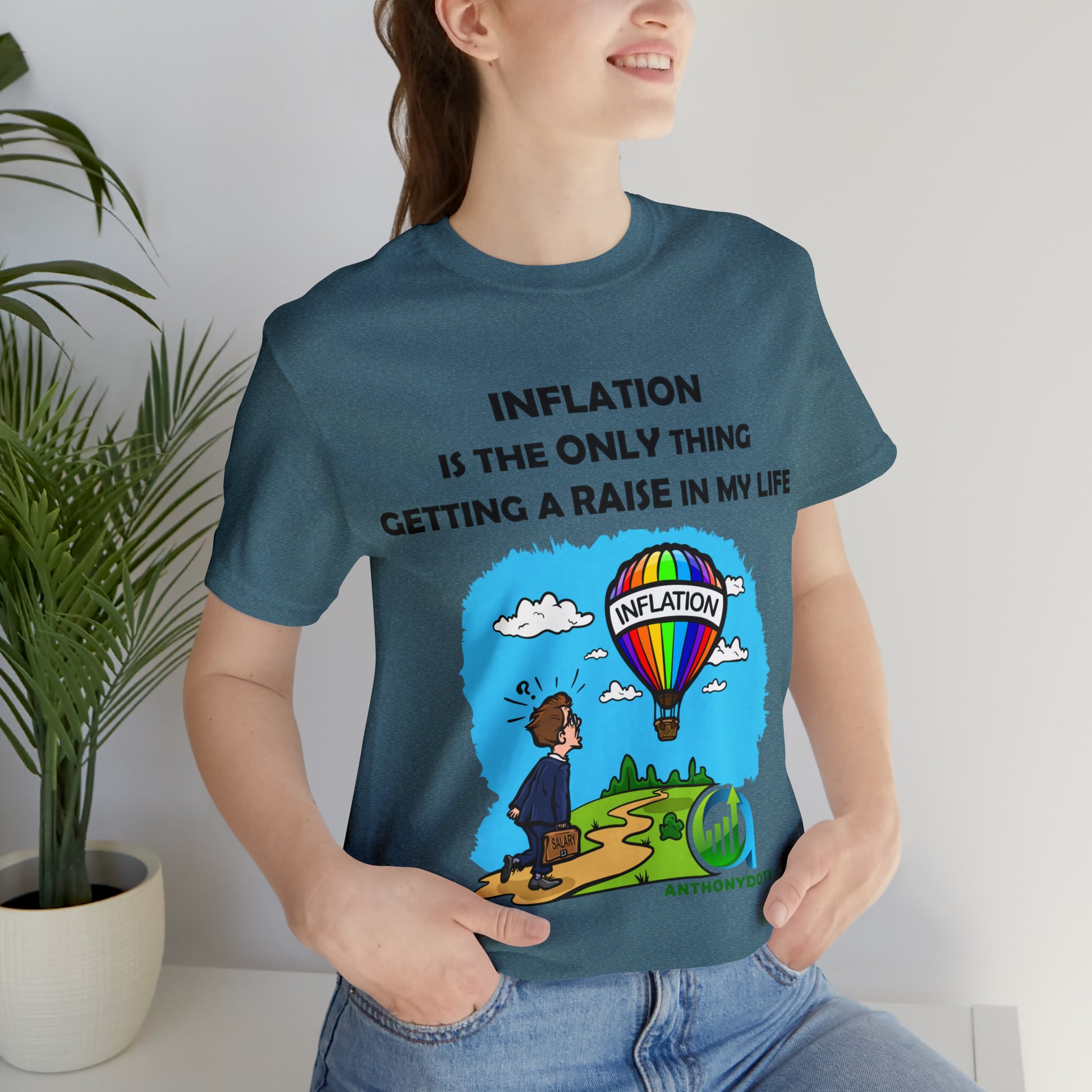 Inflation Raise Humor Tee