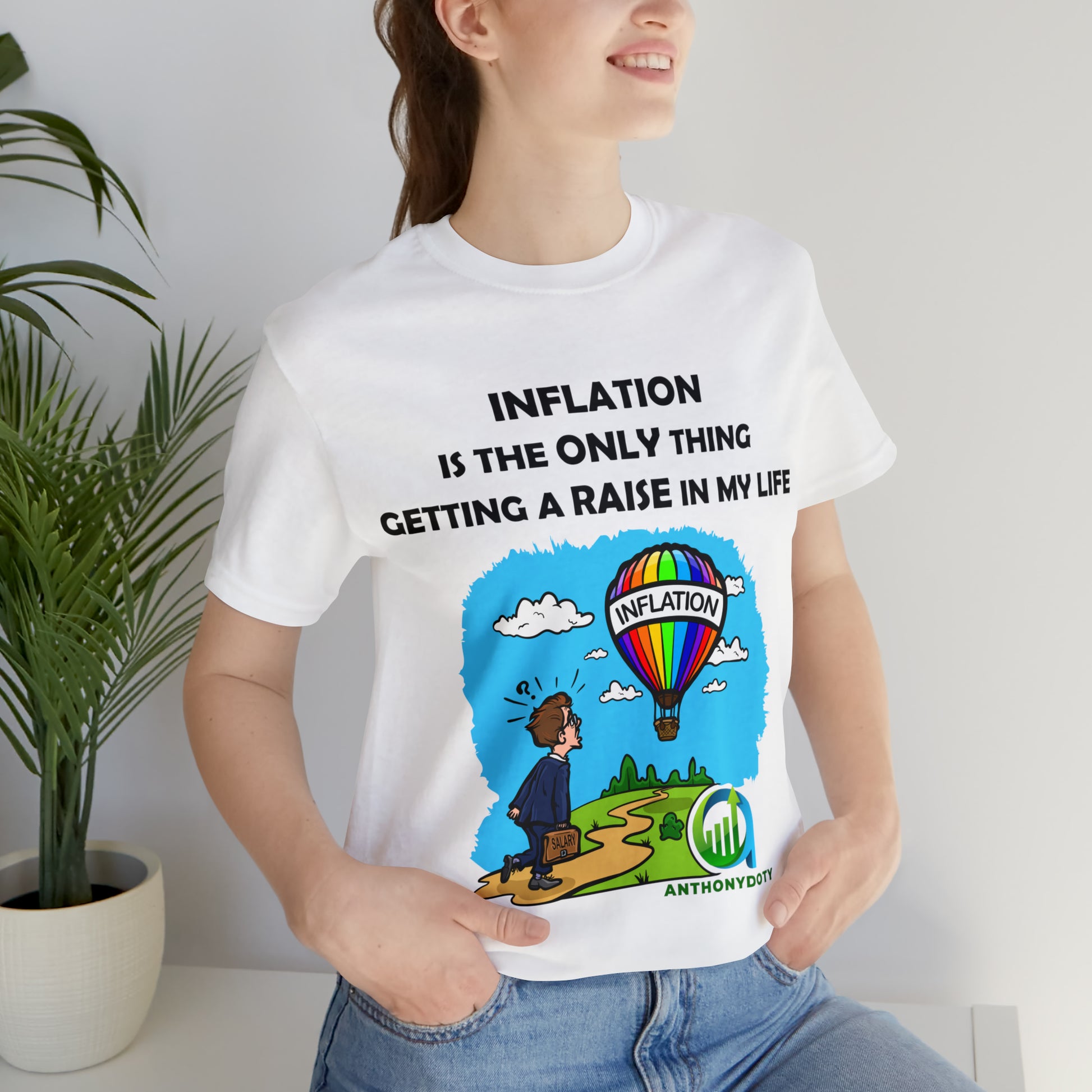 Inflation Raise Humor Tee