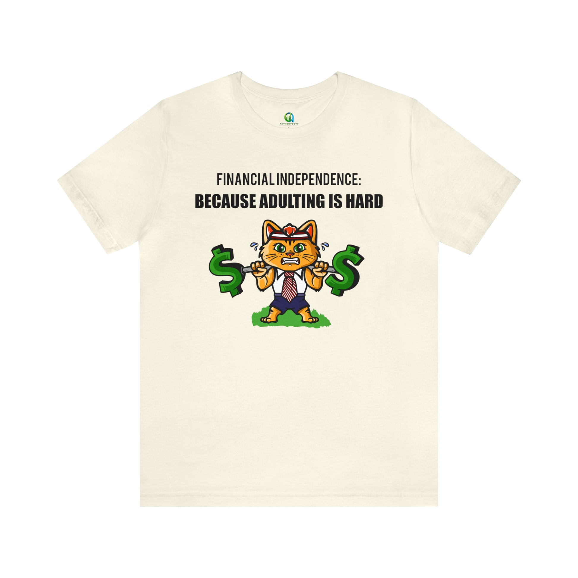 Financial Independence Cat Tee