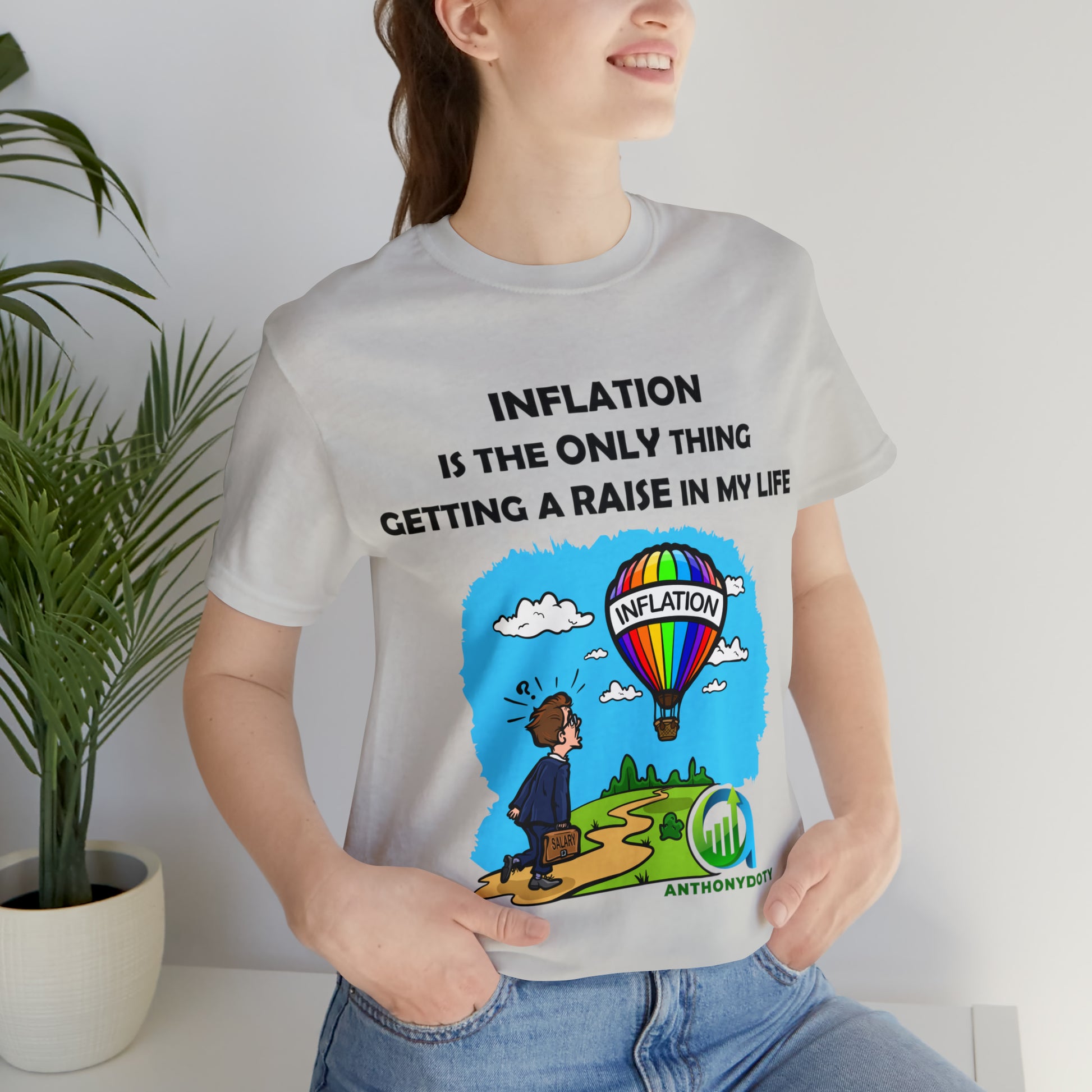 Inflation Raise Humor Tee