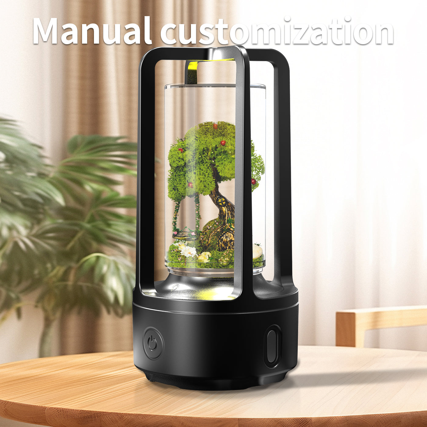 Bluetooth Speaker Gift Touch Resin Night Light