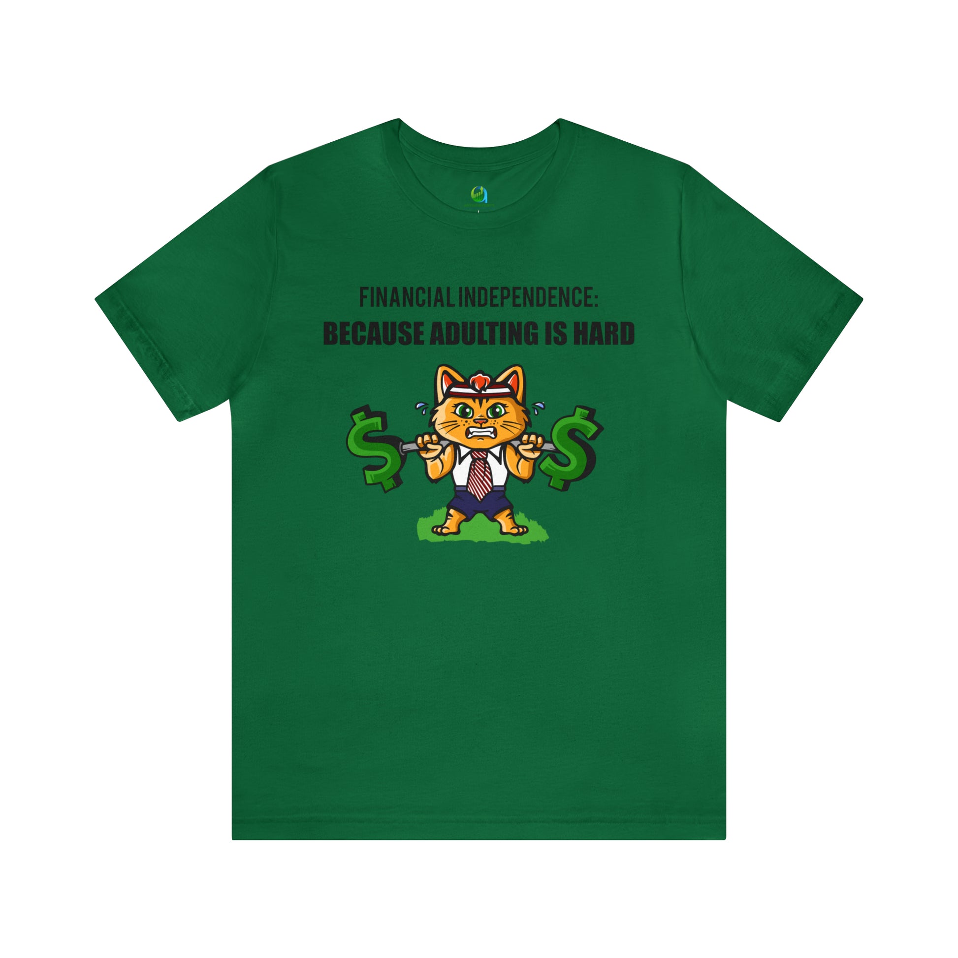 Financial Independence Cat Tee