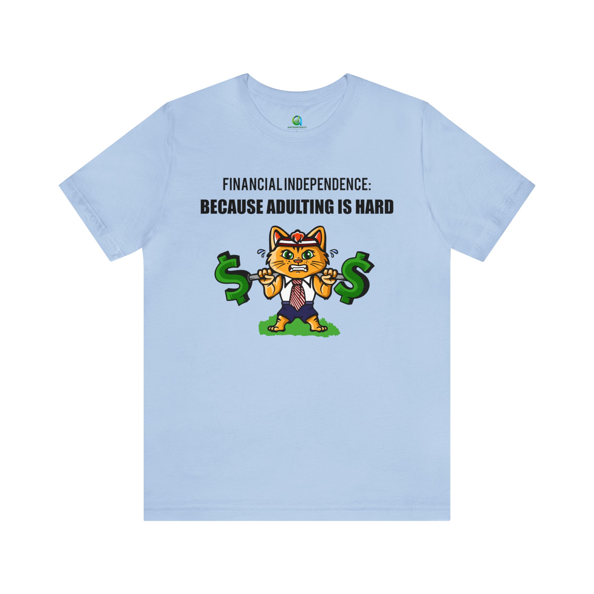 Financial Independence Cat Tee