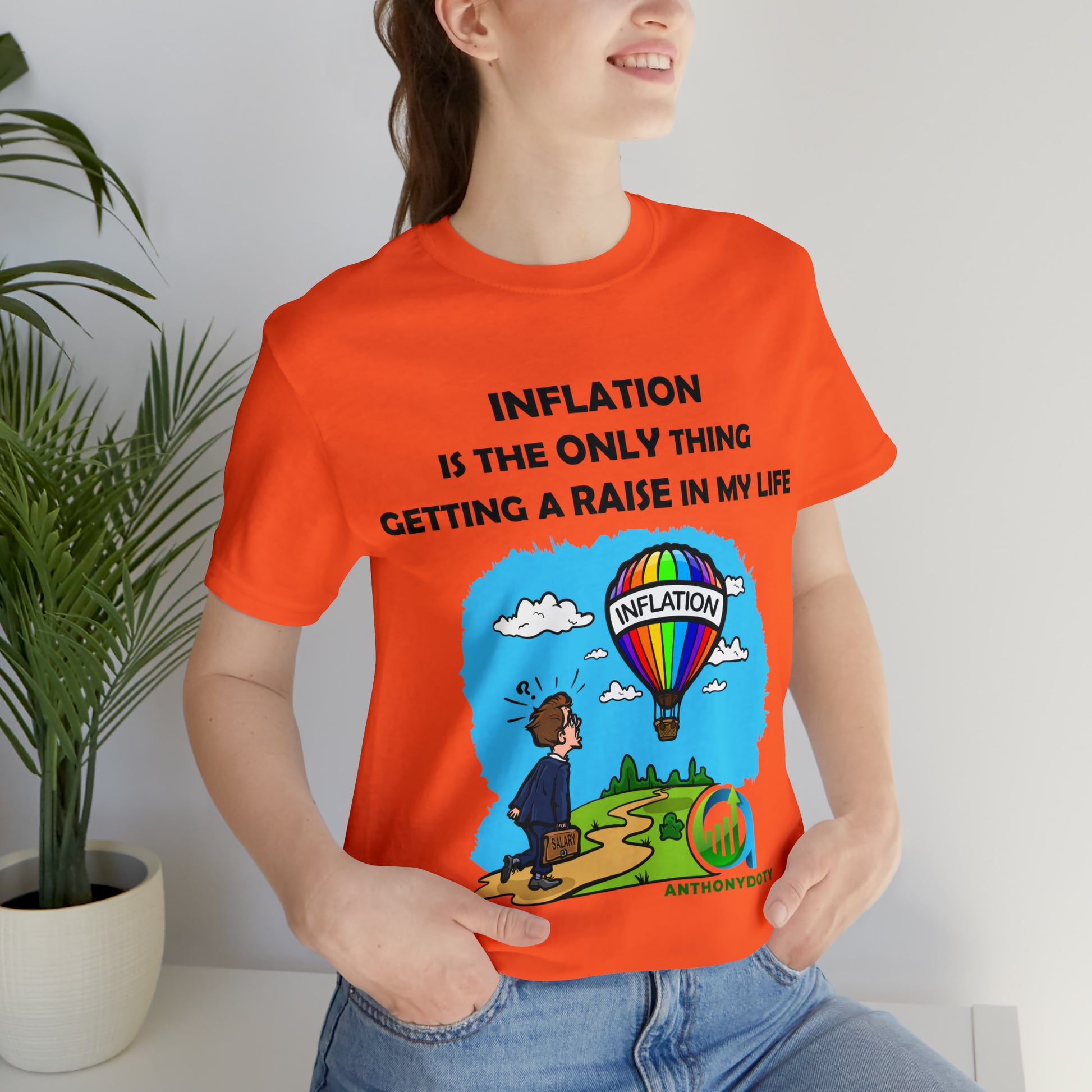 Inflation Raise Humor Tee